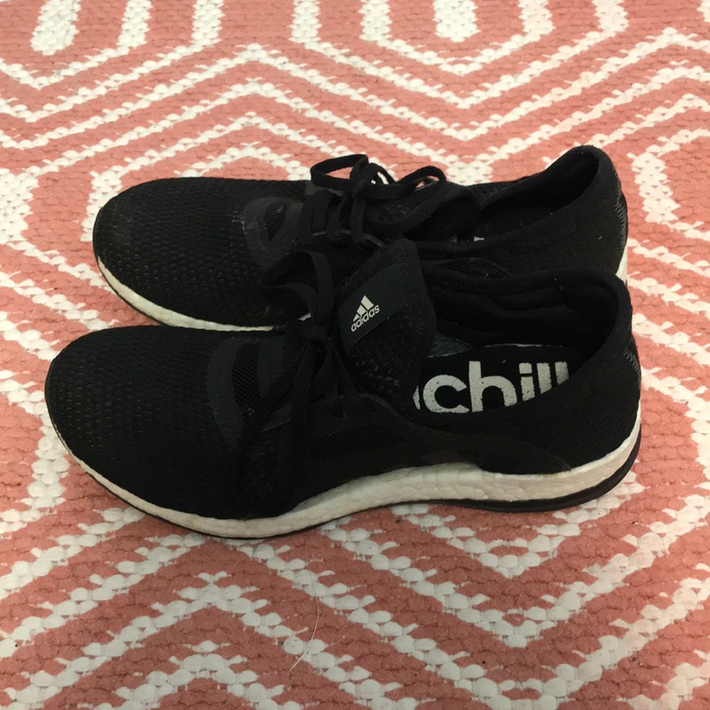 Barely Worn Black Adidas UltraboostX Running Shoes